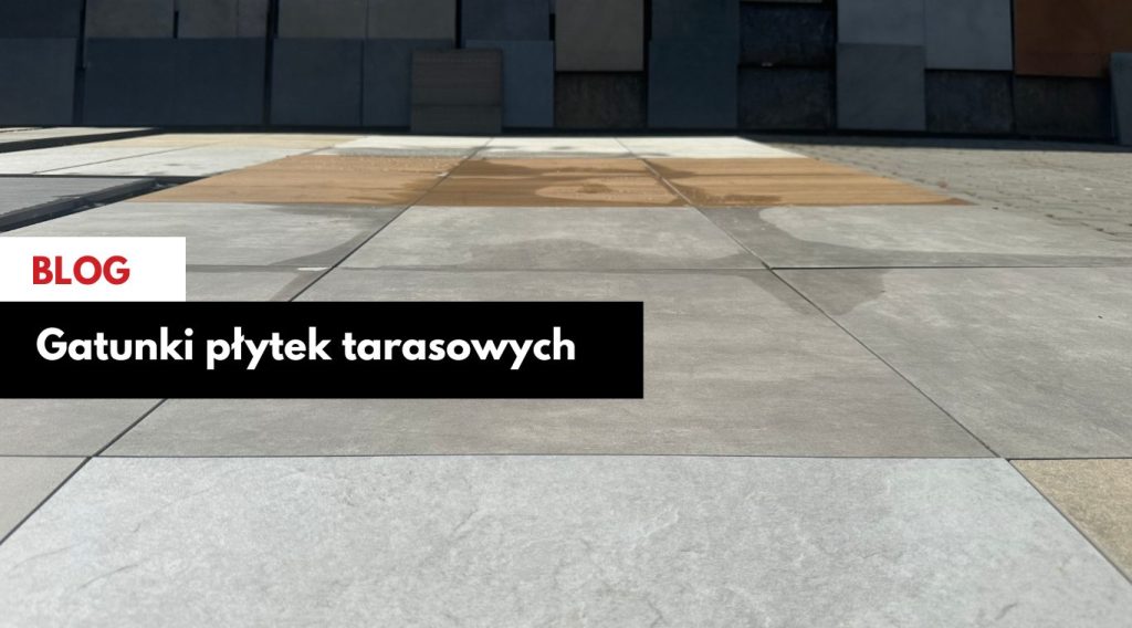 Gatunki płytek tarasowych