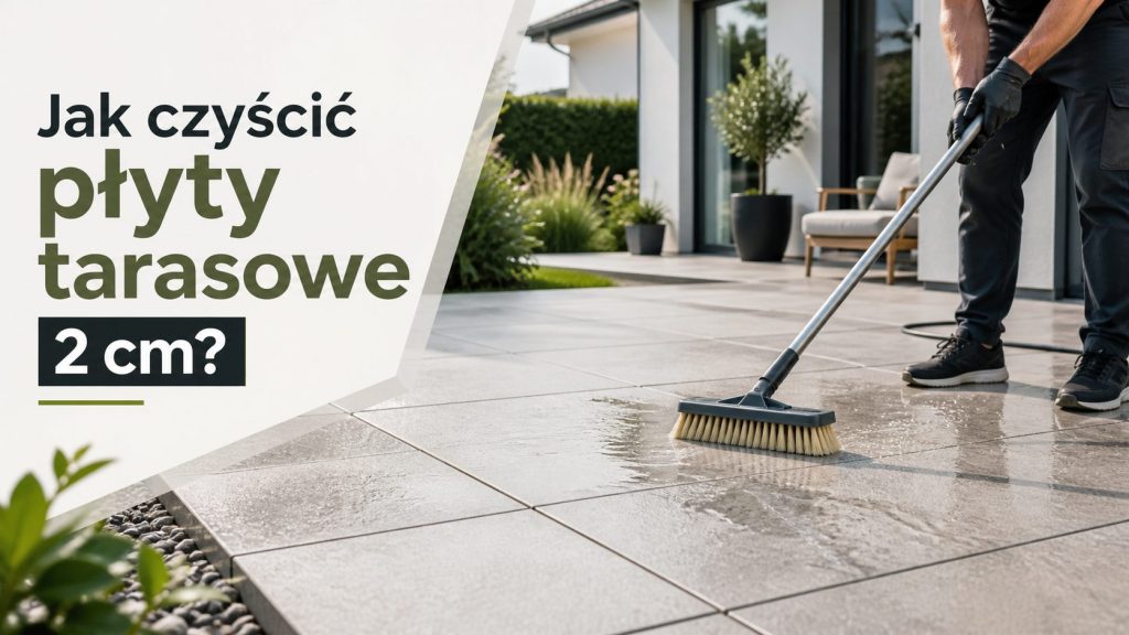 Jak czyścić płyty tarasowe 2 cm?
